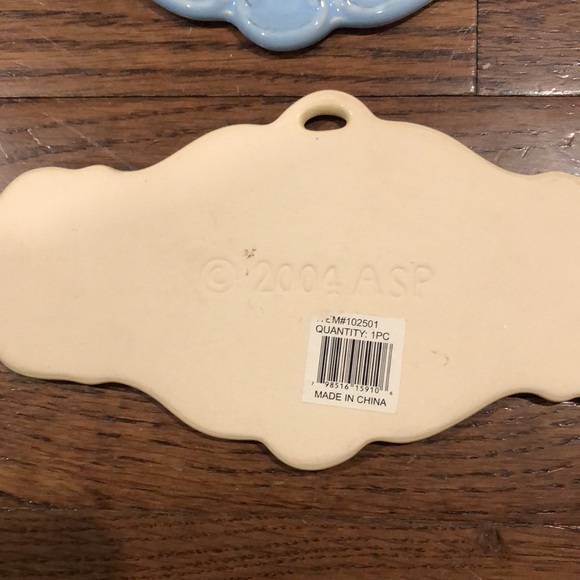 Lot of 3 2004 ASP- Ceramic Wall Signs Positive Affirmation Dream- Relax, create - Picture 5 of 5